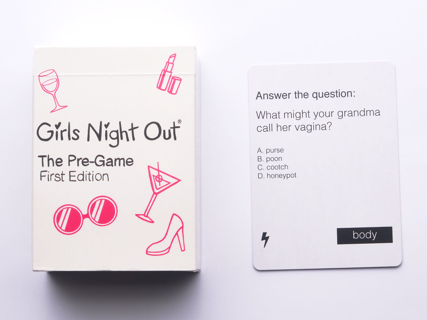 Picture of Girls Night Out game and cards